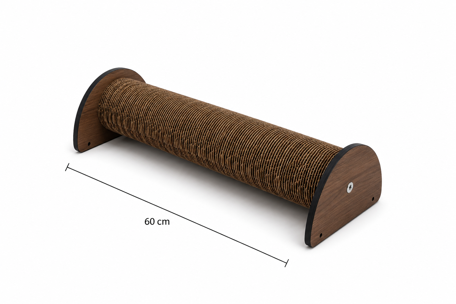 TAURO / Rascador Redondo de Cartón para Gatos | 60 y 80 cm | Suelo o Pared | Recambios - Imagen 7